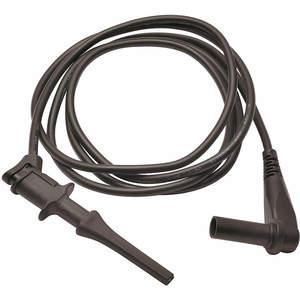 APPROVED VENDOR 4WRD2 Hook Clip Test Leads Length 40 Inch Black | AE2DVQ
