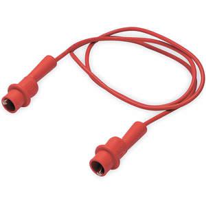 APPROVED VENDOR 4WRF1 Patch Cord Alligator Clip 40 Inch Red | AE2DWJ