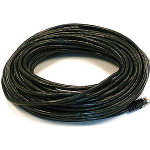 MONOPRICE 5001 Patch Cord Cat5e 75ft Black | AE6YMZ 5VZF6