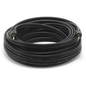 MONOPRICE 5582 Audio/Visual Cable 3.5mm M/M cable Black 35 feet | AA6TWE 14X103