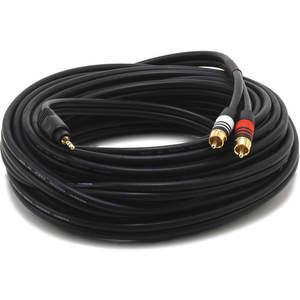 MONOPRICE 5602 Audio/Visual Cable 3.5mm(M)/2 RCA(M) 35 feet | AA6TXB 14X124