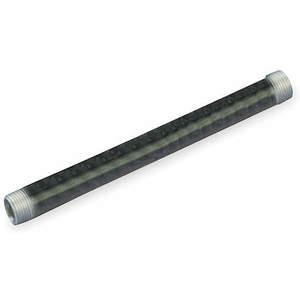 APPROVED VENDOR 5E555 Pipe 2 Inch x 10 Feet Threaded Black | AE3MCH