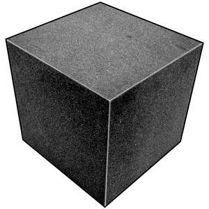 APPROVED VENDOR 5GCJ2 Foam Cube Polyether Charcoal 3 1/2 Inch Sq | AE3UWH