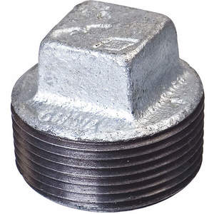 APPROVED VENDOR 5PAT1 Square Head Plug 1/2 Inch Npt Iron | AE4ZXE