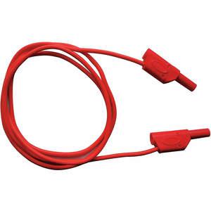 APPROVED VENDOR 5TXA8 Test Lead Stackable Banana Plug Red | AE6MCM
