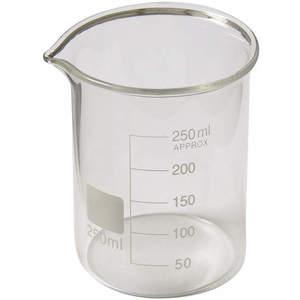 ZUGELASSENER VERKÄUFER 5YHA4 Becherglas in hoher Form 250 ml – Packung mit 12 Stück | AE7HER