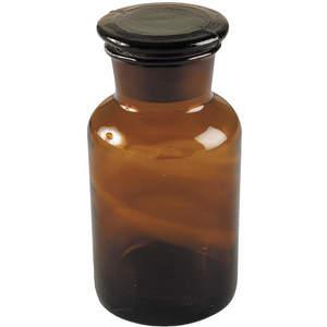 ZUGELASSENER VERKÄUFER 5YHJ0 Reagenzflasche, bernsteinfarben, breit, 60 ml, 8 Stück | AE7HGE