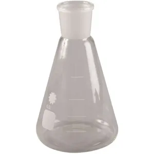 APPROVED VENDOR 5YHN8 Conical Flask Ground Mouth 25 Ml - Pack Of 12 | AE7HHJ