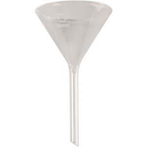 APPROVED VENDOR 5YHW1 Funnel Glass 100mm Rim 100mm Stem - Pack Of 12 | AE7HJV