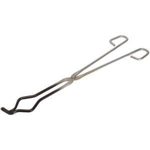 APPROVED VENDOR 5ZPT7 Coated Crucible Tongs 18 Inch Plated Steel | AE7NLD