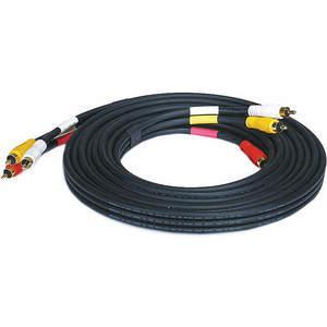 MONOPRICE 6308 Triple RCA Dubbing Cable RG59U 15 feet | AE6FAG 5RFY8