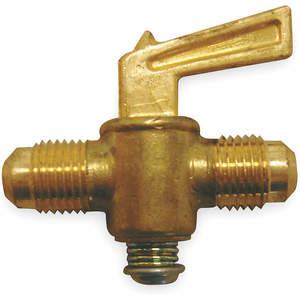 ANDERSON METALS CORP. PRODUCTS 6729 Ground Plug Valve 45 degree 3/8 Inch Brass | AB3XAH 1VPZ5