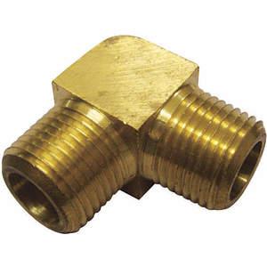 APPROVED VENDOR 6AYT2 Male Elbow Brass 90 Degree 1/8 In | AE7WTY