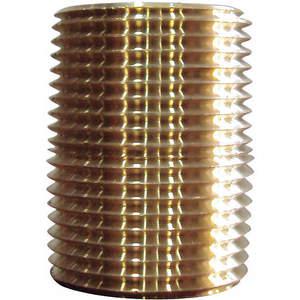 APPROVED VENDOR 6AZD5 Nipple Brass 1/8 Inch - Pack Of 10 | AE7WYB