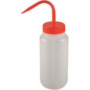 APPROVED VENDOR 6FAR9 Wash Bottle Ldpe Red 16 Oz. | AE8RQD