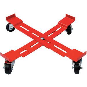 APPROVED VENDOR 6FVJ4 Adjustable Drum Dolly 1000 Lb 5-3/8 Inch Height | AE8VWY