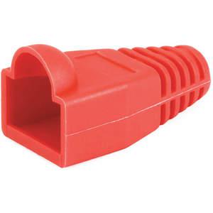 MONOPRICE 7247 Relief Boot RJ45 Red - pack of 50 | AA6DJX 13U666