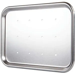 VOLLRATH 80133 Perforated Tray 5/8 x 9.75 x 13 5/8 304 Stainless Steel | AC9XTV 3LER7