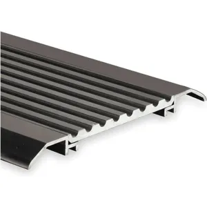 NATIONAL GUARD 8140X8144X8140-3 Saddle Threshold Fluted Top 3 Feet Aluminium | AC9NQY 3HRR3