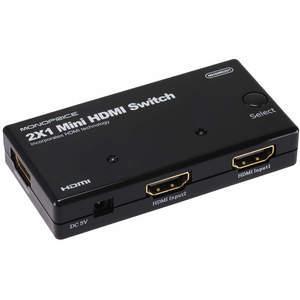 MONOPRICE 8150 2 x 1 Mini HDMI Switch, 4 Port | AC7EUN 38F925