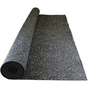 E JAMES & CO 8501-3/8-10 Recycled Rubber 3/8 Inch Thick 48 In x 120 In | AA2NBX 10U467