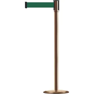 TENSABARRIER 890U-2P-2P-2P-STD-NO-G7X-C Polished Brass Post With Bel Dark G | AF3XMA 8EET0