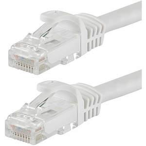 MONOPRICE 9825 Ethernet Cable Cat6 14 feet White 24AWG | AC7EXN 38F995