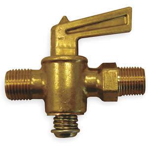 ANDERSON METALS CORP. PRODUCTS A664 Ground Plug Valve 1/8 Inch 30 Psi Brass | AB3XAQ 1VRA3