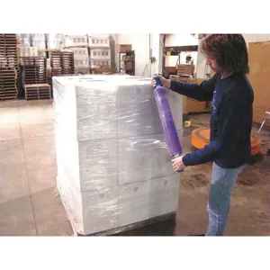 GOODWRAPPERS BN200800 Hand Stretch Wrap Purple 800 Feet L 20 Inch Width | AA6UVV 15A845