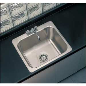 ADVANCE TABCO DI-1-30 Drop-in Sink With Faucet 16 Inch Length 5 Inch Height | AF3QGA 8AW44