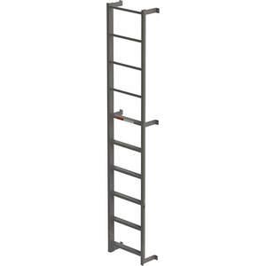 EGA PRODUCTS DS6 Side Step Dock Ladder 6 Steps 120 In | AD8BBR 4HRC9