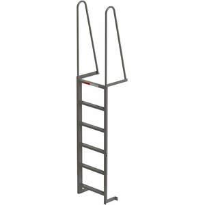 EGA PRODUCTS DT06 Walk-thru Dock Ladder 6 Steps 66 In | AD8BBP 4HRC7