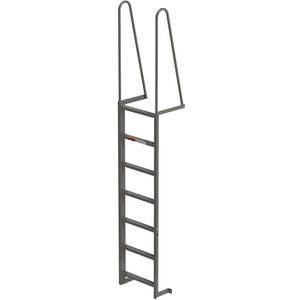 EGA PRODUCTS DT7 Walk-thru Dock Ladder 7 Steps 78 In | AD8BBQ 4HRC8
