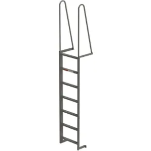 EGA PRODUCTS DT7 Walk-thru Dock Ladder 7 Steps 78 In | AD8BBQ 4HRC8