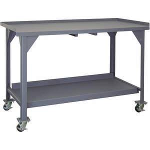 DURHAM MANUFACTURING DWBM-3060-BE-95 Mobile Workbench, Capacity 2000 Lbs, Size 60 x 30 x 39-13/16 Inch | AD6RLB 49Y091