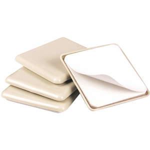 APPROVED VENDOR GGS_16587 Slider Square Self-stick 2-1/2 Inch Pack Of 4 | AA2FKH 10G202