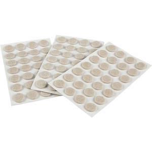 APPROVED VENDOR GGS_16595 Felt Pads Round 3/8 Inch - Pack Of 84 | AA2FKR 10G210