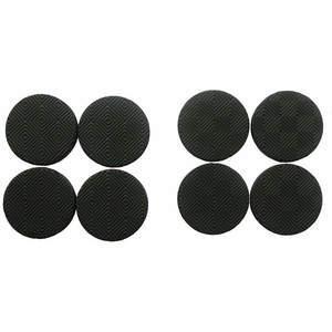 APPROVED VENDOR GGS_16605 Rubber Gripper Pads Round 1-1/2 Inch Pk 8 | AA2HDH 10J997
