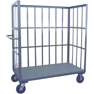 JAMCO HA460-P6 GP 3-sided Stock Cart 2000lb 60 x 36 x 57 | AF6CZK 9X391