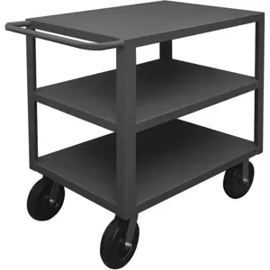 GRAINGER HET-2448-2-5K-95 Shelf Truck 5000 Lb Steel 42-1/4 Inch | AG7AQW 49Y156