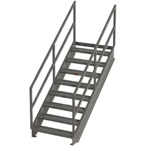 EGA PRODUCTS IS63-36 Stair Unit Carbon Steel 9 Steps | AF3RCM 8CEX5