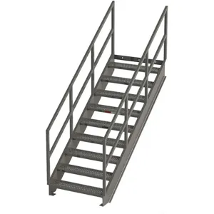 EGA PRODUCTS IS70-36 Stair Unit Carbon Steel 10 Steps | AF4RYN 9HY67