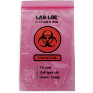 ELKAY PLASTICS LAB20609RE Specimen Transfer Bag 9 Inch Length - Pack Of 1000 | AD2THQ 3TZZ1