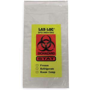 ELKAY PLASTICS LABAC20610STAT Biohazard-Beutel, transparent, 1000 Stück | AC9RHY 3JFP8