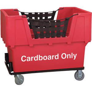 APPROVED VENDOR N1017261RD CARDBD Material Handling Cart Cardboard Only Red | AF6CAF 9WFM5