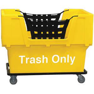 ZUGELASSENER VERKÄUFER N1017261YW TRASH Basket Truck Trash Only Webbed Yellow | AF4AXC 8NEJ6