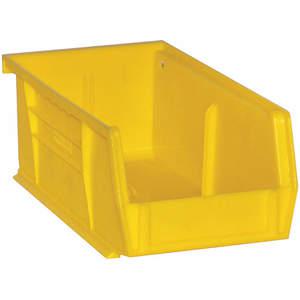 DURHAM MANUFACTURING PB30220-21 Hang And Stack Bin, Size 4 x 7 x 3 Inch, Yellow | AC7FAL 38G141