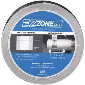 AQUASOL WELDING EZ-ZT 2.5 Aluminium-Klebeband, Breite 2.5 Zoll, Länge 75 Fuß | AA8DXW 18C571