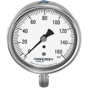 ASHCROFT 351009SWL02L600# Manometerdruck 0 bis 600 psi niedriger | AH3QXY 33HT48