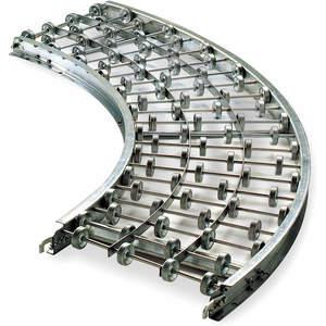 ASHLAND CONVEYOR 24X20X90G Skatewheel Conveyor 90 Degree Curved | AD2CTC 3MY84